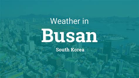 부산내일날씨, 바다의 속삭임과 함께하는 도시의 숨결